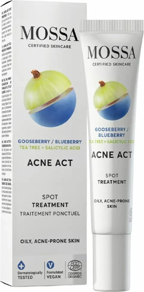 Trajtim për njolla MOSSA me Gooseberry dhe Blueberry 15ml - 1