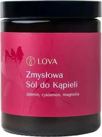 Kripë për banjo për femra LOVA Sensual Bath Salt Jasmine Cyclamen Magnolia, 180g