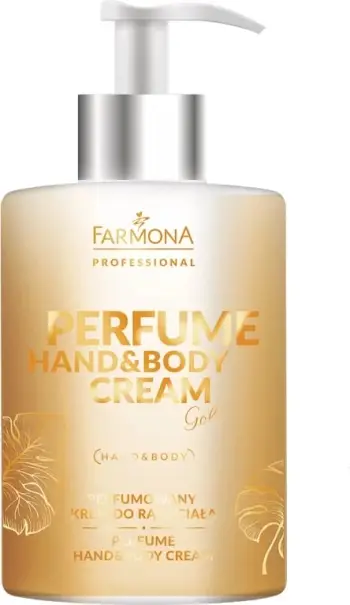 Krem për duar dhe trup Farmona Professional Gold perfumed hand and body cream për femra, 300ml