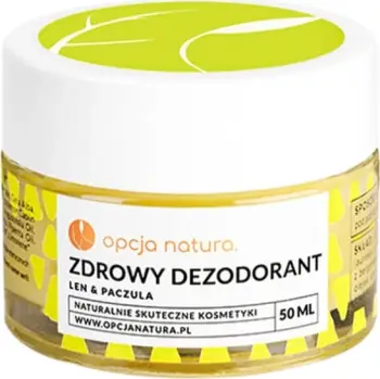 Deodorant krem për femra Opcja Natura Len & Patchouli 50ml