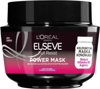 Maskë për forcimin e flokëve L'Oreal Paris Loreal Elseve Full Resist Power, 300ml