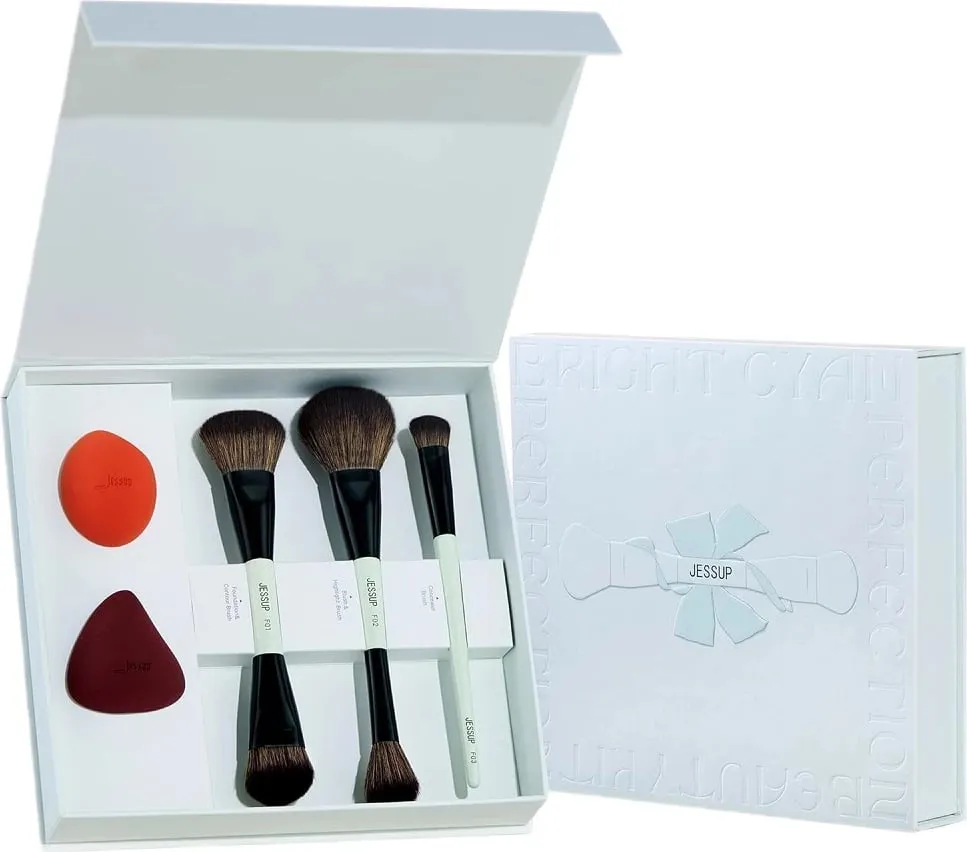 Set aksesoresh për grim JESSUP T510 për femra, 5 copë - 1