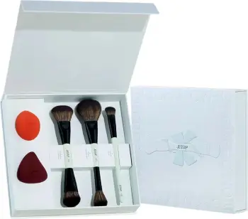Set aksesoresh për grim JESSUP T510 për femra, 5 copë
