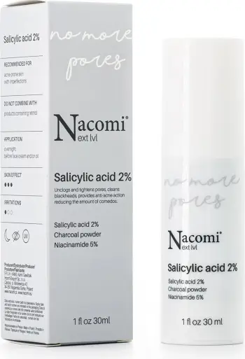 Serum për fytyrë Nacomi Next Level Salicylic Acid 2% për femra, 30ml
