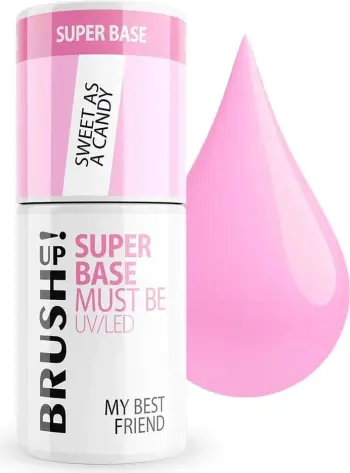 Bazë për thonj BrushUp! Super Base Hybrid Sweet As A Candy për femra 5g