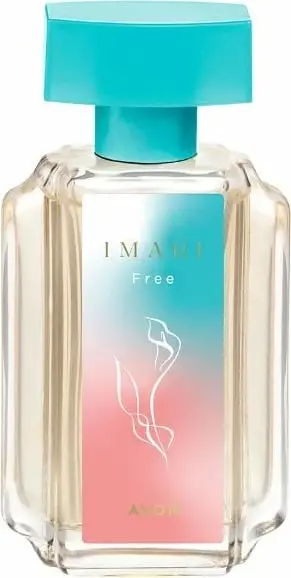 Parfum Avon Imari Free Eau de Toilette për femra, me spërkatje, aromë water lily amber bergamot