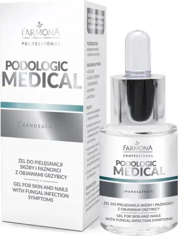 Xhel për lëkurë dhe thonj Farmona Professional Podologic Medical Gel për femra, 15ml