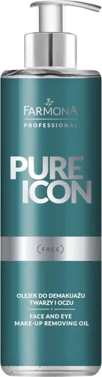 Vaj pastrues për fytyrë dhe sy Farmona Pure Icon, heqës i grimit, 250ml