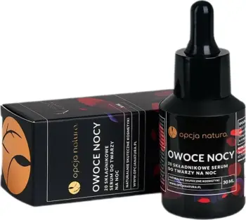 Serum nate për fytyrë për femra Opcja Natura Night Fruits, 30ml