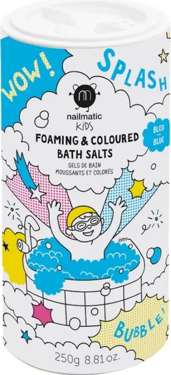 Kripë për banjë për fëmijë Nailmatic Blue, 250g