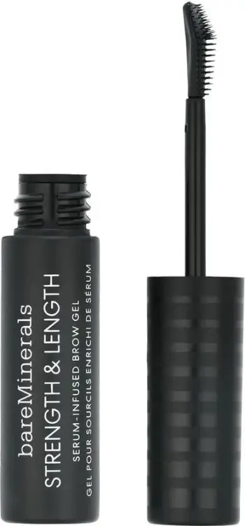 Xhel për vetulla bareMinerals Strength & Length Serum-Infused Brow Gel për femra Clear 5ml