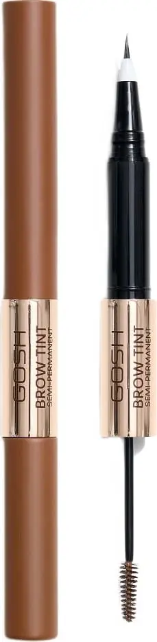 Xhel dhe marker për vetulla Gosh 2in1 Long-lasting Eyebrow Tint with Gel për femra 001 Light Brown 2.9g