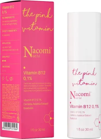 Serum për fytyrë për femra Nacomi Next Level Vitamin B12 0.1%, 30ml