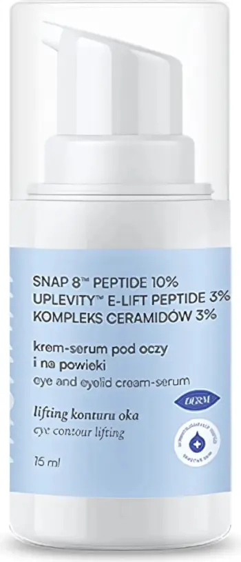 Serum-krem për sy për femra Mohani Lifting and Firming me peptide dhe ceramide, 15ml