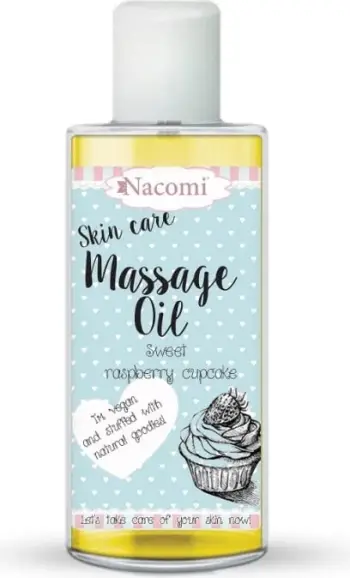 Vaj masazhi për femra Nacomi Raspberry Cupcake 50ml