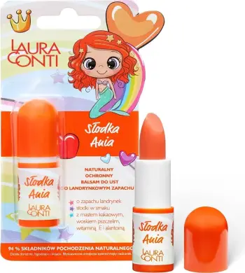 Balsam për buzë LAURA CONTI Sweet Ania për fëmijë aromë lollipop-i 3.8g