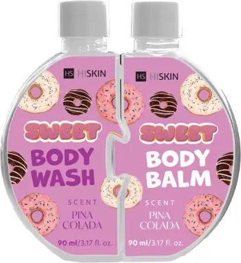 Set për trup HiSkin Puzzle Body Pina Colada, 2x90ml