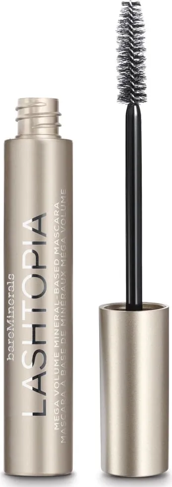 Maskarë bareMinerals Lashtopia Mega Volume Mineral-Based Ultimate Black 12ml - 1