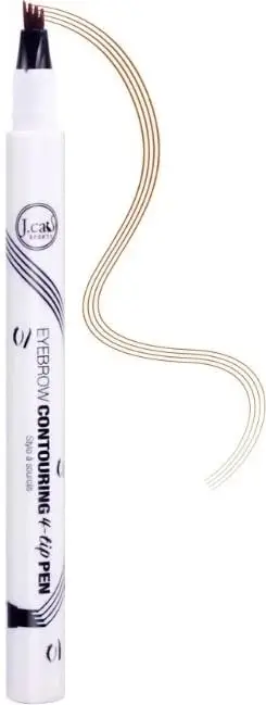 Marker për vetulla J.Cat Beauty Eyebrow Contouring 4-Tip Pen 101 Taupe 1.5g për femra