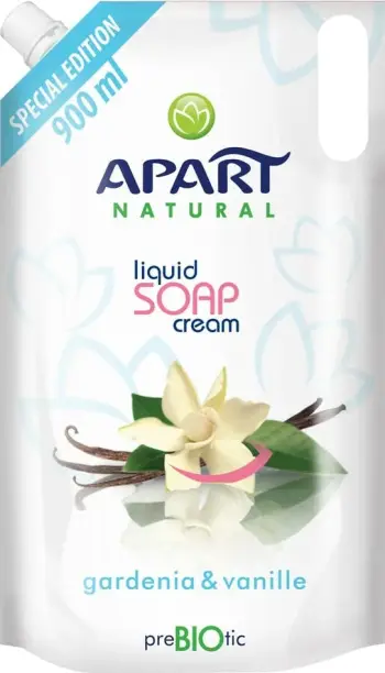 Sapuni i lëngshëm kremoz për duar Apart Natural Gardenia & Vanille 900ml