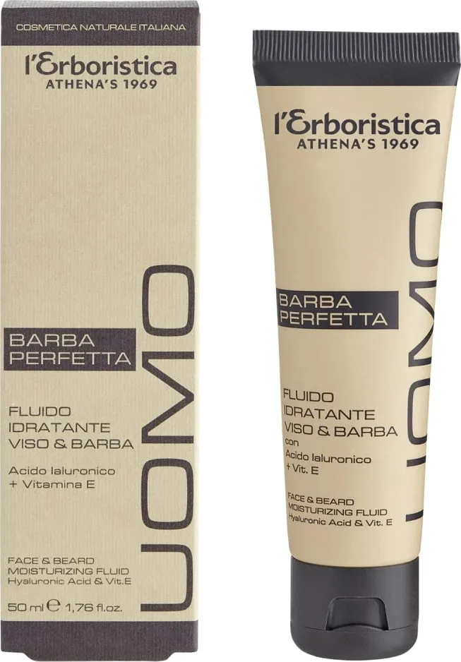 Fluid për fytyrë dhe mjekër L'Erboristica Uomo Classic për meshkuj 50ml - 1