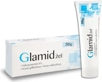 Xhel për lëkurë me akne Glamid 50g