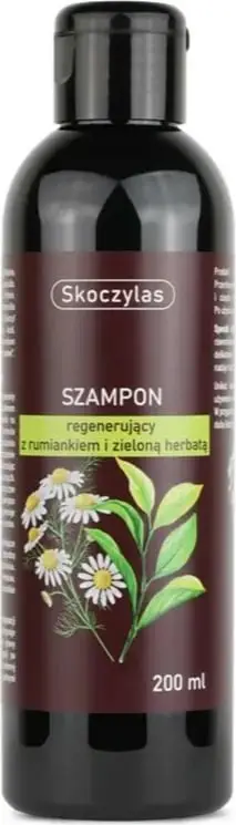Shampon për femra Skoczylas Regjenerues me Kamomil dhe Çaj të Gjelbër, 200ml