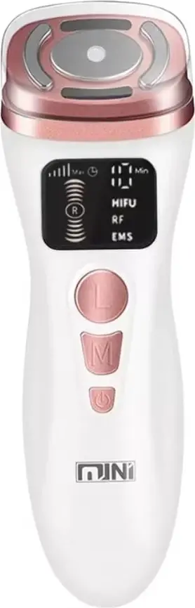 Masazhator fytyre BAFFS Uplift HIFU RF EMS për femra