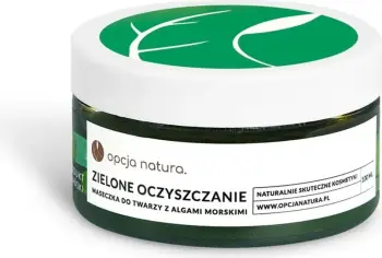 Maskë për fytyrë për femra Opcja Natura Green Cleansing me alga deti, 100ml