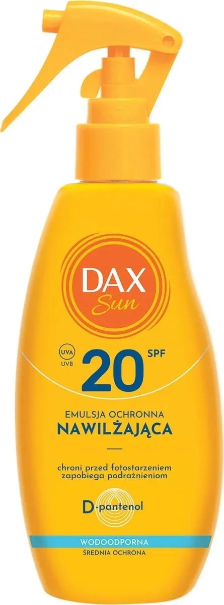 Emulsion mbrojtës dhe hidratues për trup Dax Sun SPF 20, 200ml - 1