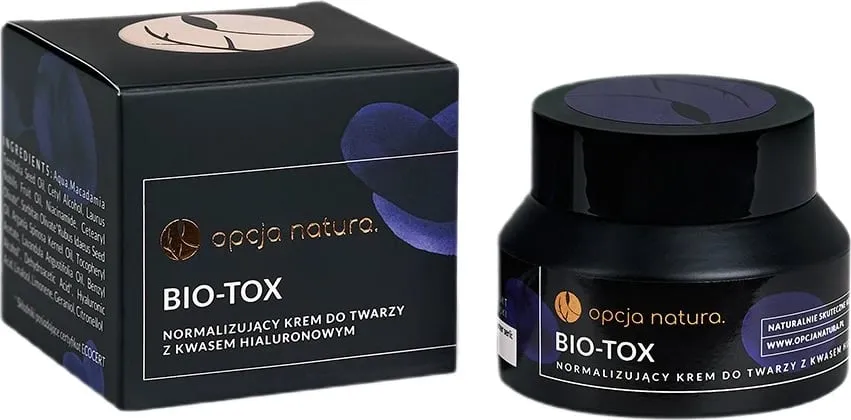 Krem fytyre për femra Opcja Natura Bio-Tox Normalizing me acid hialuronik 50ml - 1