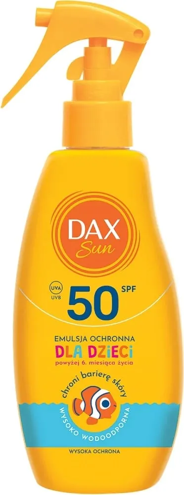 Emulsion mbrojtës për fëmijë Dax Sun SPF 50, 200ml - 1
