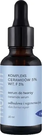 Serum fytyre Mohani 5% Ceramide Complex 3% Vitamin F për femra, 30ml