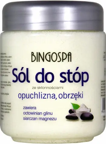 Kripë për këmbë BINGOSPA Foot Salt Swelling, kundër ënjtjes dhe lodhjes, 550g