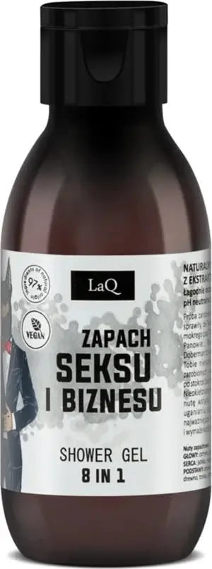 Xhel dushi për meshkuj LaQ Scent of Sex and Business, 100ml