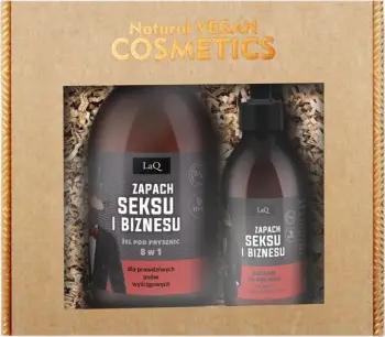 Set për meshkuj LaQ Sex and Business Scent, 500ml + 150ml