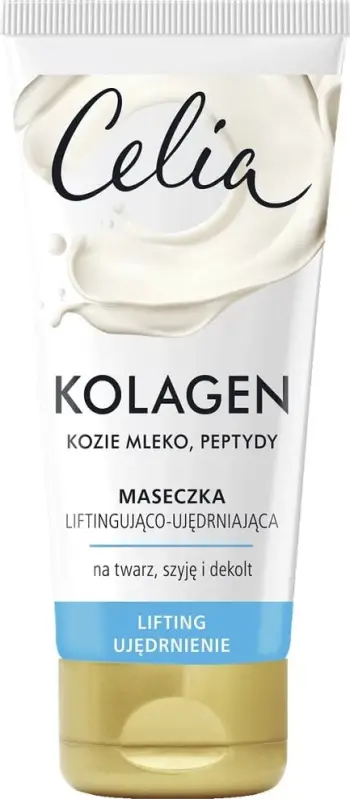 Maskë për fytyrë për femra Celia Collagen Lifting and Firming me qumësht dhie dhe peptide, 60ml