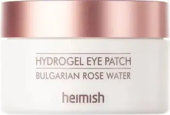 Pllaka hidrogel për sy Heimish Bulgarian Rose Water për femra, 60 copë
