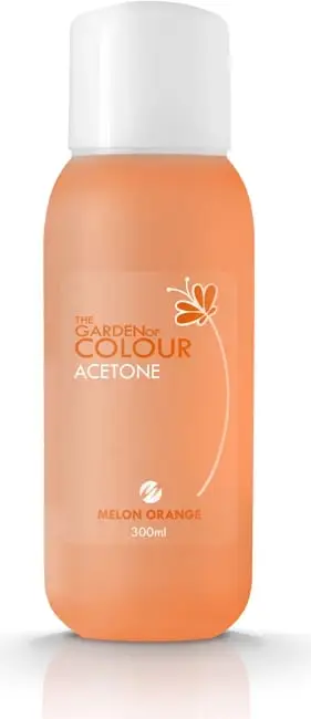 Acetone për heqje llaku për thonj Silcare The Garden of Colour Melon Orange 300ml