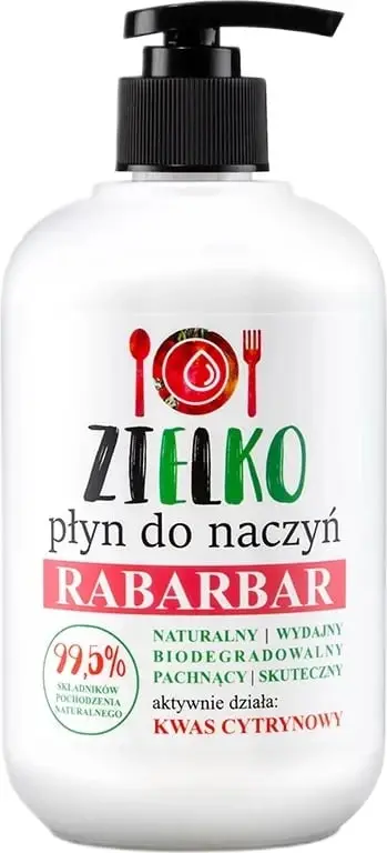 Lëng për larje enësh me aromë rabarbri Zielko 500ml