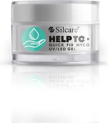 Xhel për rindërtim të thonjve Silcare Help To Quick Fix Myco UV/LED Gel 15g