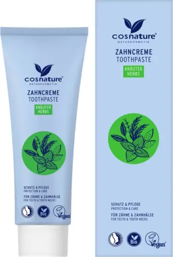 Pasta për dhëmbë Cosnature Herbal me fluorid 75ml