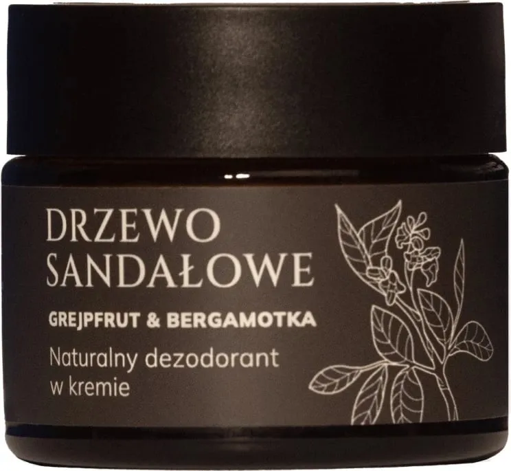 Deodorant krem Mglife Sandalwood Tree Natural Grapefruit & Bergamot 50ml - 1