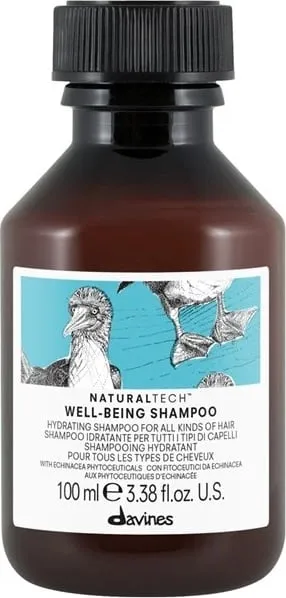 Shampon për femra Davines Naturaltech Wellbeing Shampoo Moisturizing, 100ml - 1