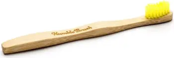 Furçë dhëmbësh bambuje për fëmijë Humble Soft Yellow, 1 copë