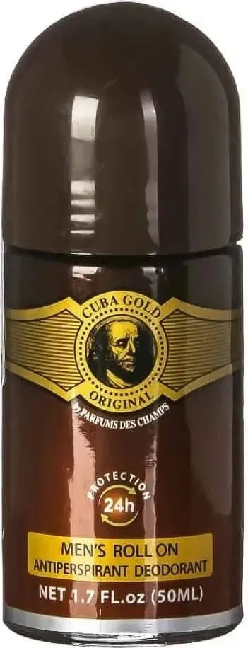 Deodorant roll-on për meshkuj Cuba Original Gold 50ml - 1