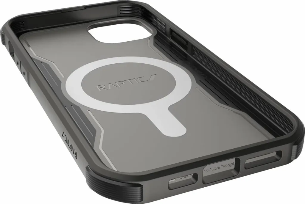 Mbështjellës Raptic X-Doria Fort Case për iPhone 14 Pro me MagSafe, i zi - 4