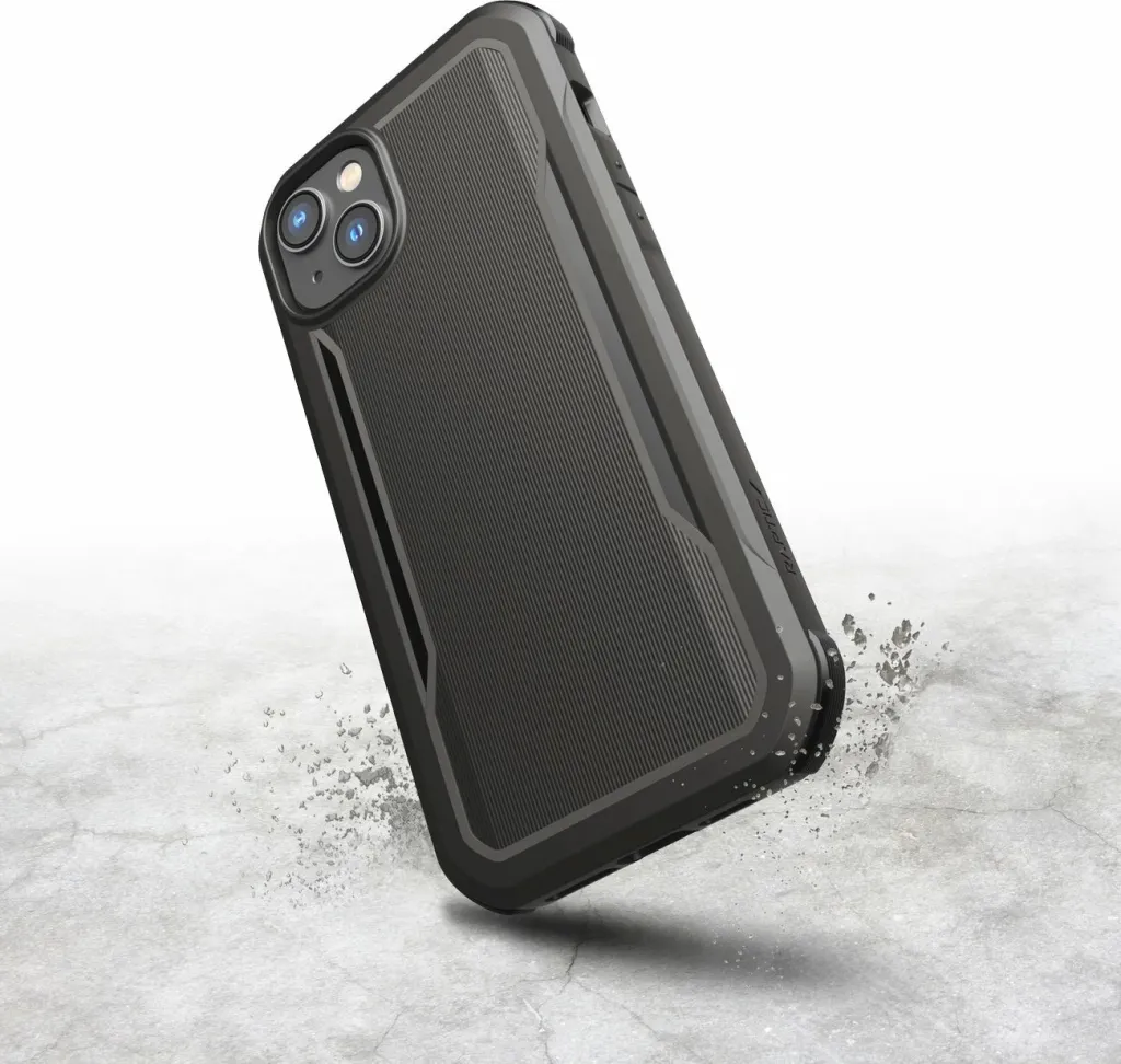 Mbështjellës Raptic X-Doria Fort Case për iPhone 14 Pro me MagSafe, i zi - 6