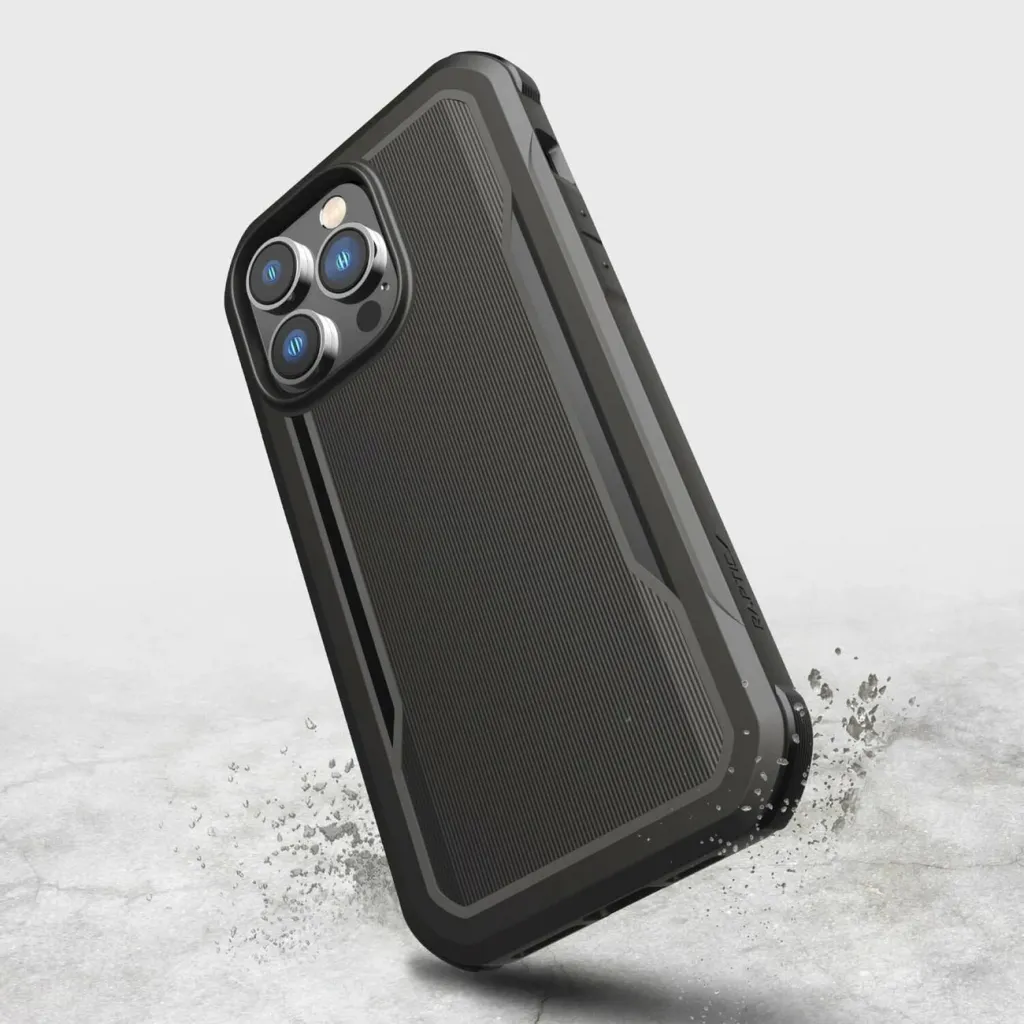 Mbështjellës Raptic X-Doria Fort Case për iPhone 14 Pro me MagSafe, i zi - 9