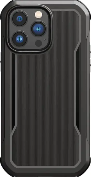 Mbështjellës Raptic X-Doria Fort Case për iPhone 14 Pro me MagSafe, i zi